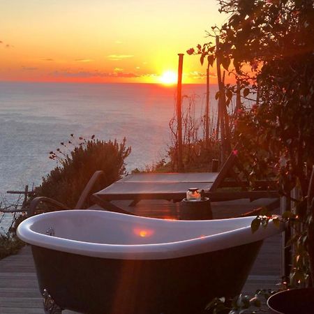 فيلا Refuge Uwabio Organic Vineyard Cinqueterre ريوماجّوري المظهر الخارجي الصورة