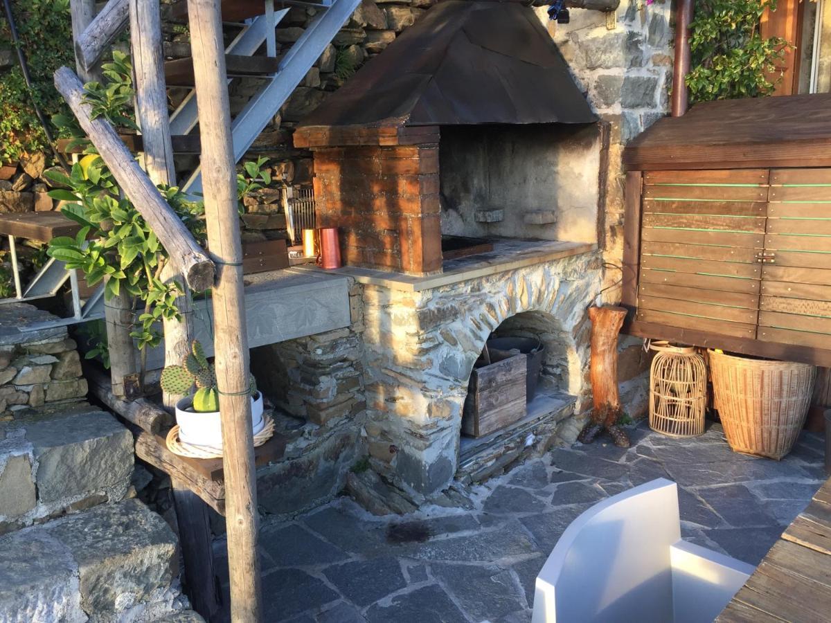 فيلا Refuge Uwabio Organic Vineyard Cinqueterre ريوماجّوري المظهر الخارجي الصورة