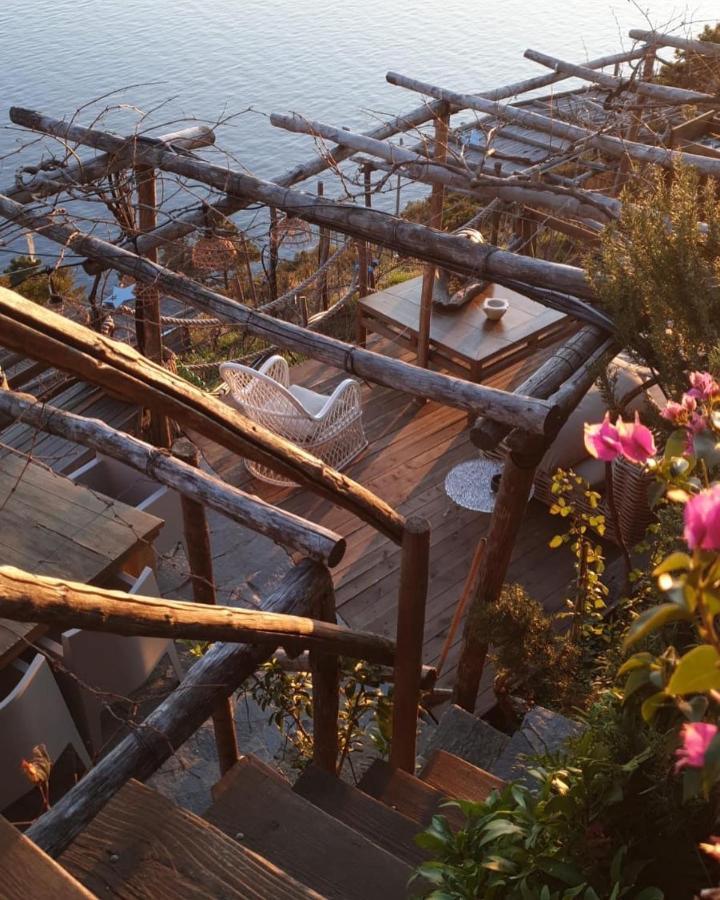فيلا Refuge Uwabio Organic Vineyard Cinqueterre ريوماجّوري المظهر الخارجي الصورة